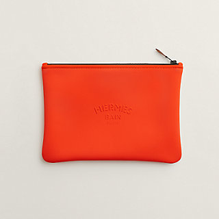 Neobain Maillon Marin case, medium model - Orange | Hermès USA